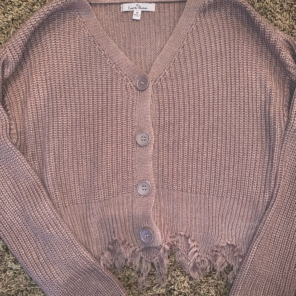 Cropped Sweater - Picture 2 of 2